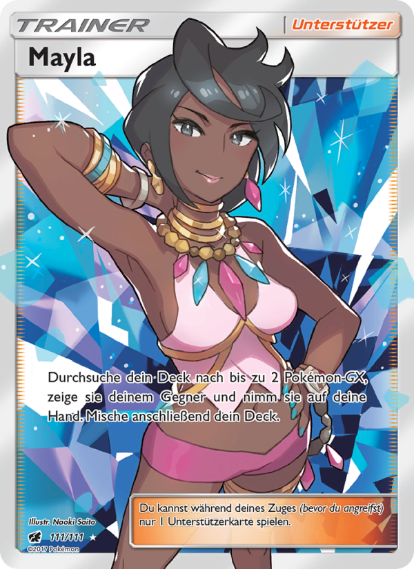 Mayla 111 — Crimson Invasion (German Pokémon TCG card)