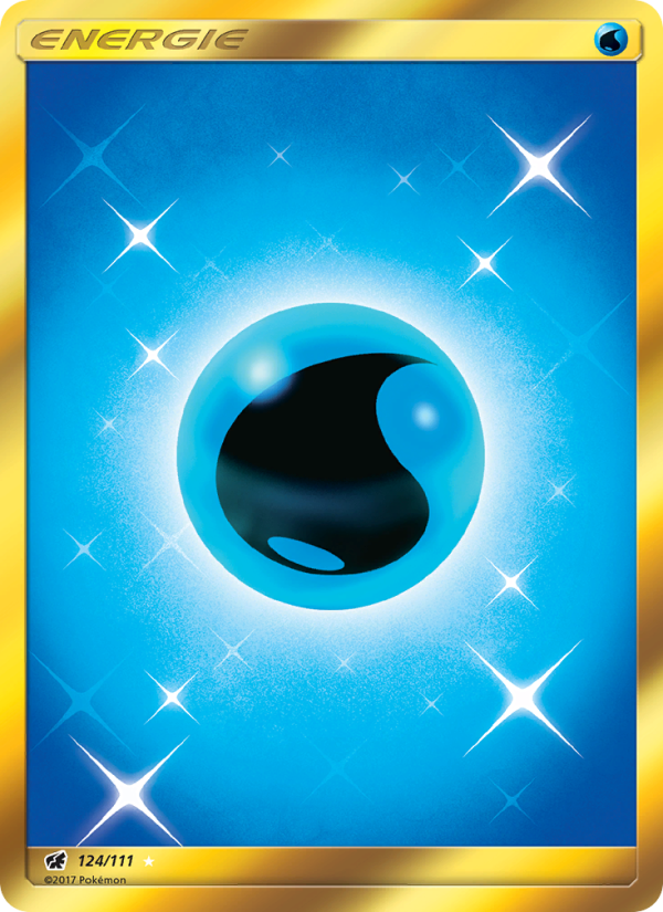 Wasser-Energie 124 — Crimson Invasion (German Pokémon TCG card)