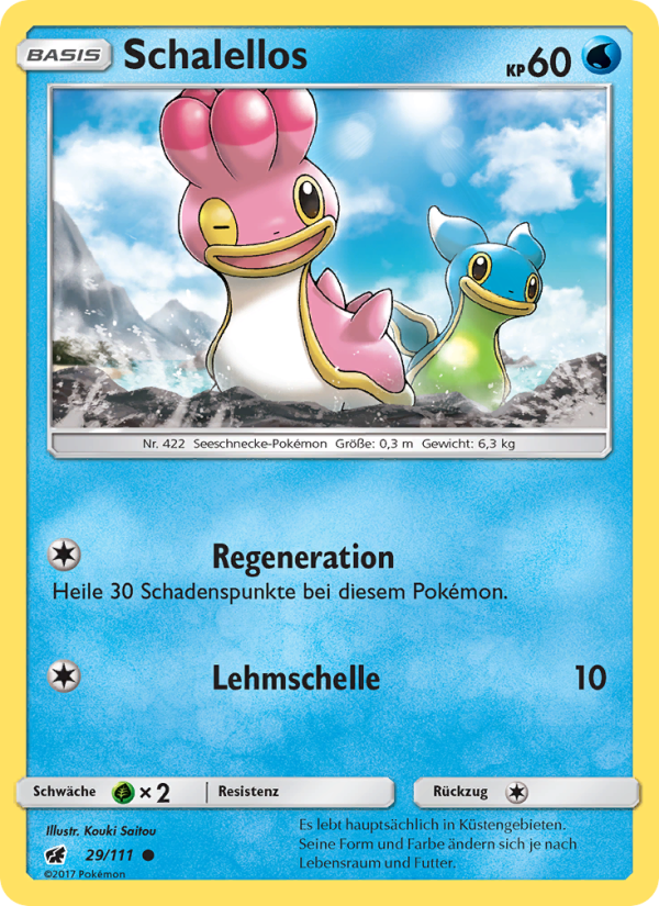 Schalellos 29 — Crimson Invasion (German Pokémon TCG card)