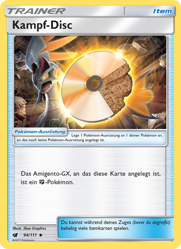 Kampf-Disc 94 — Crimson Invasion (German Pokémon TCG card)