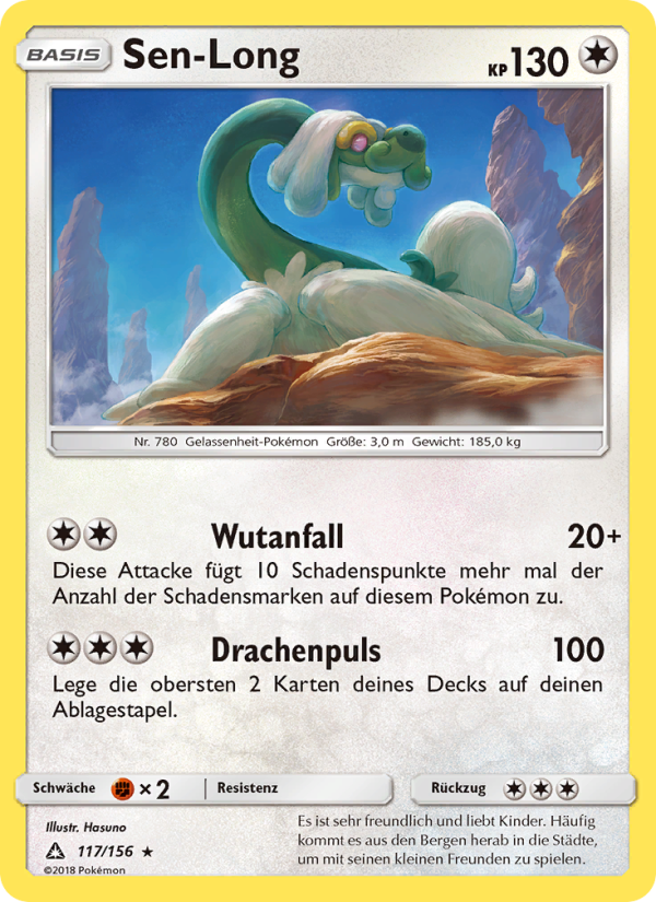 Sen-Long 117 — Ultra Prism (German Pokémon TCG card)