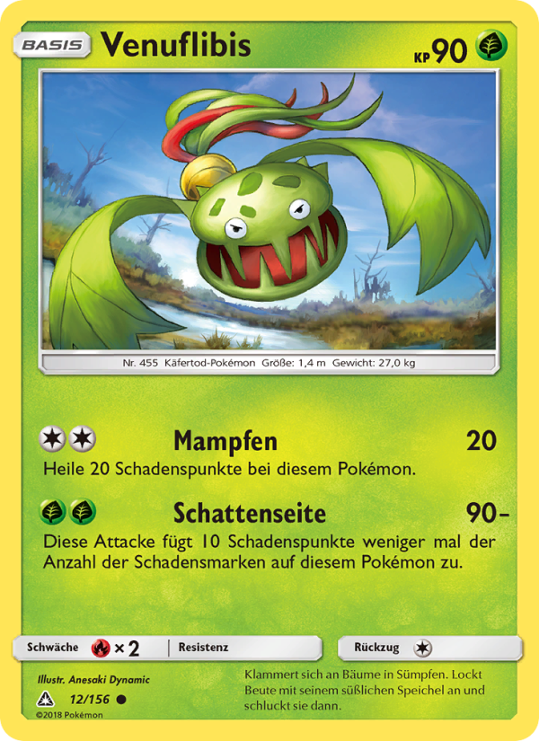 Venuflibis 12 — Ultra Prism (German Pokémon TCG card)