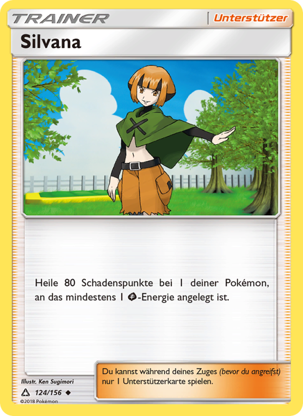 Silvana 124 — Ultra Prism (German Pokémon TCG card)