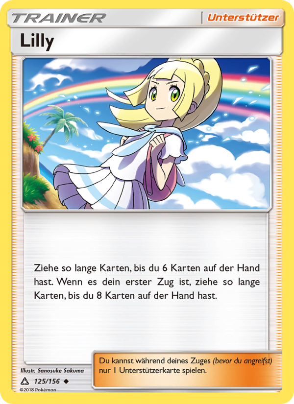 Lilly 125 — Ultra Prism (German Pokémon TCG card)