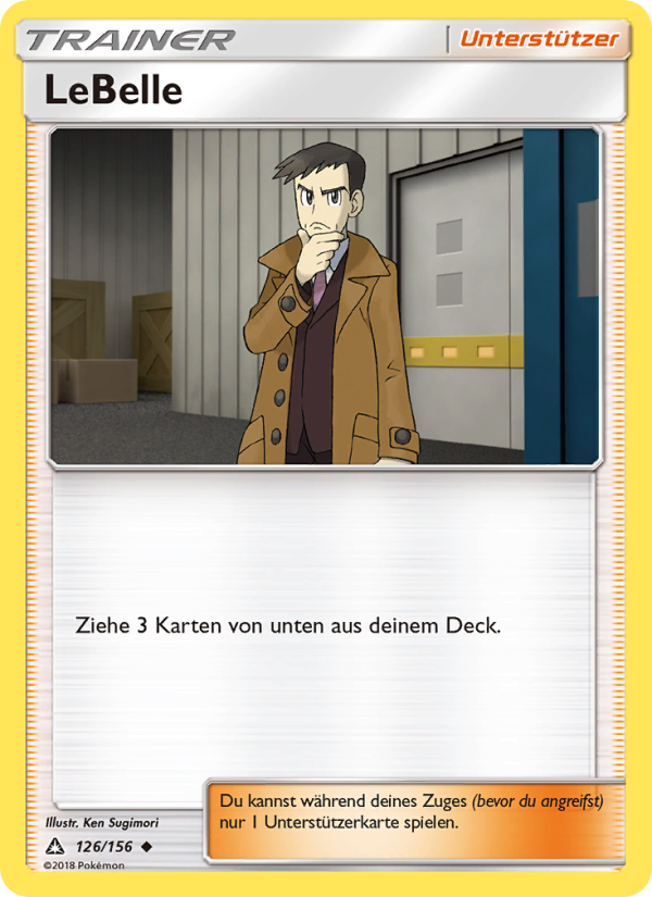 LeBelle 126 — Ultra Prism (German Pokémon TCG card)