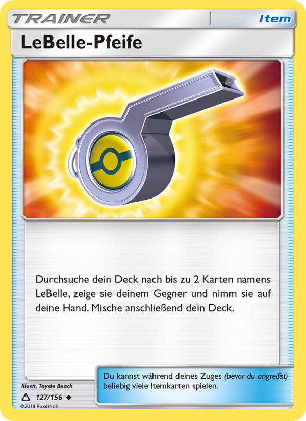 LeBelle-Pfeife 127 — Ultra Prism (German Pokémon TCG card)