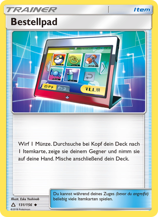Bestellpad 131 — Ultra Prism (German Pokémon TCG card)