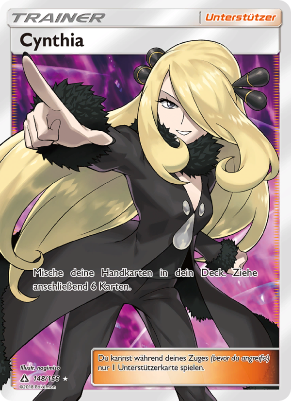 Cynthia 148 — Ultra Prism (German Pokémon TCG card)