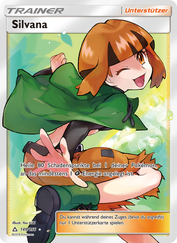 Silvana 149 — Ultra Prism (German Pokémon TCG card)