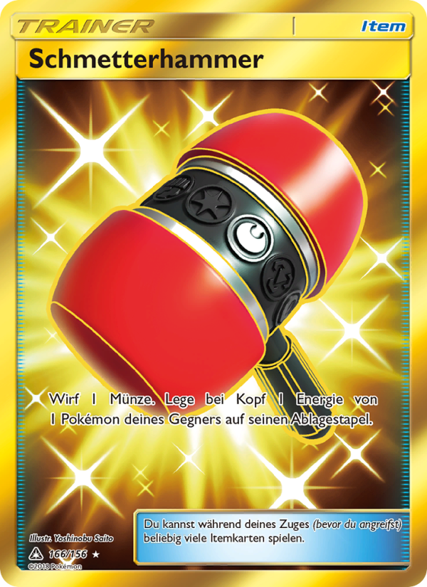 Schmetterhammer 166 — Ultra Prism (German Pokémon TCG card)