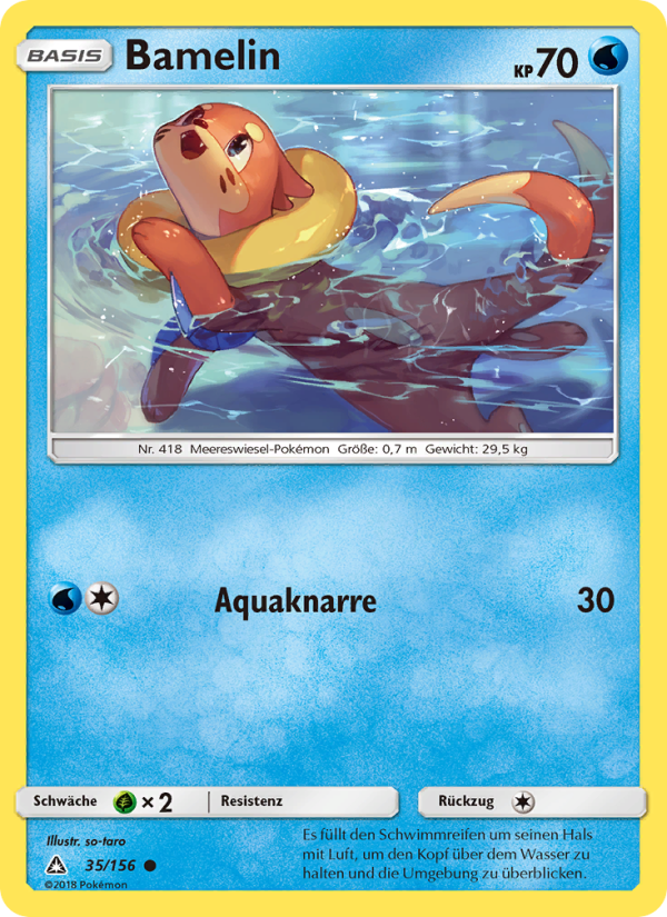 Bamelin 35 — Ultra Prism (German Pokémon TCG card)