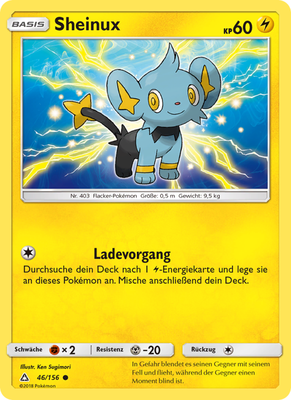 Sheinux 46 — Ultra Prism (German Pokémon TCG card)