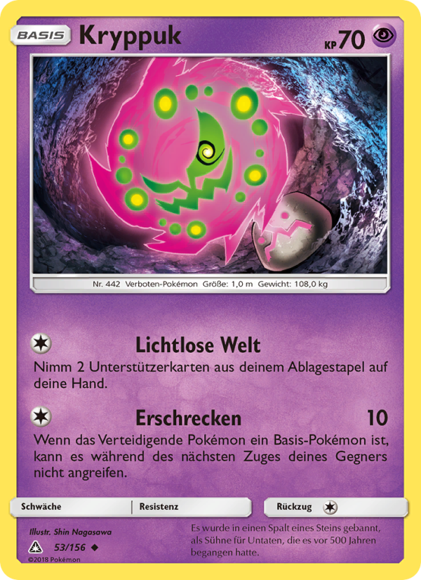 Kryppuk 53 — Ultra Prism (German Pokémon TCG card)