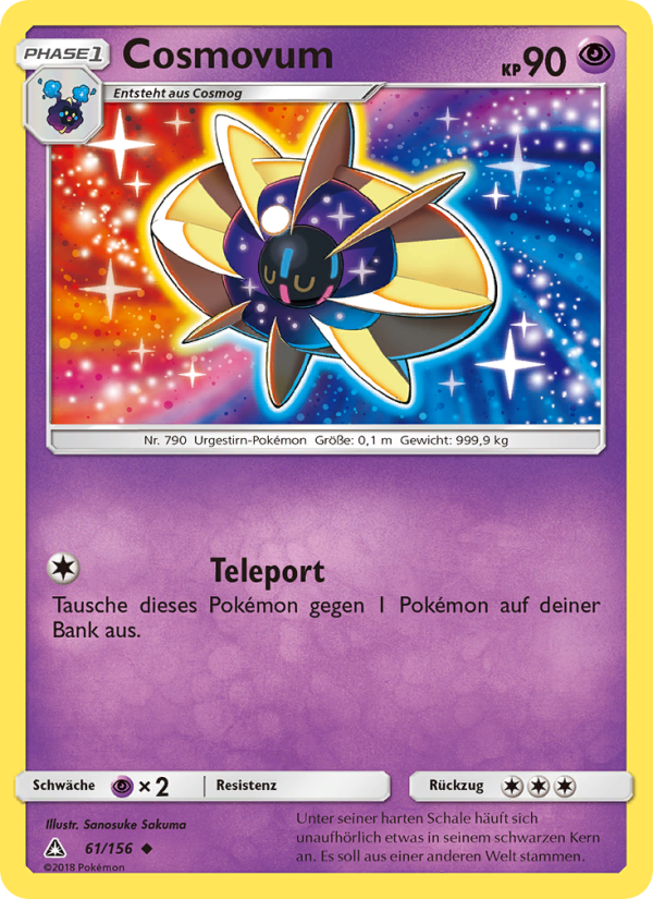 Cosmovum 61 — Ultra Prism (German Pokémon TCG card)