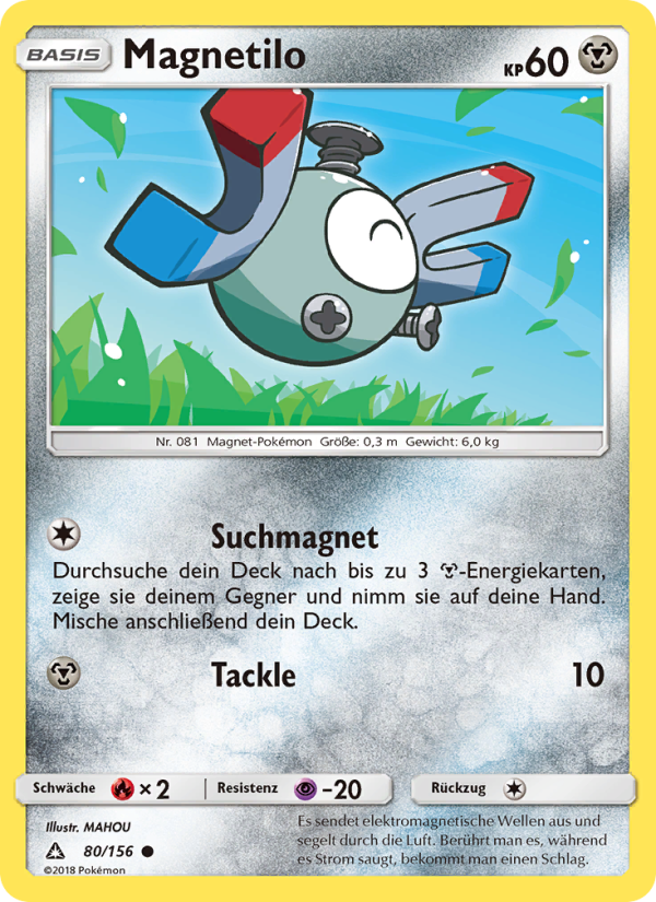 Magnetilo 80 — Ultra Prism (German Pokémon TCG card)