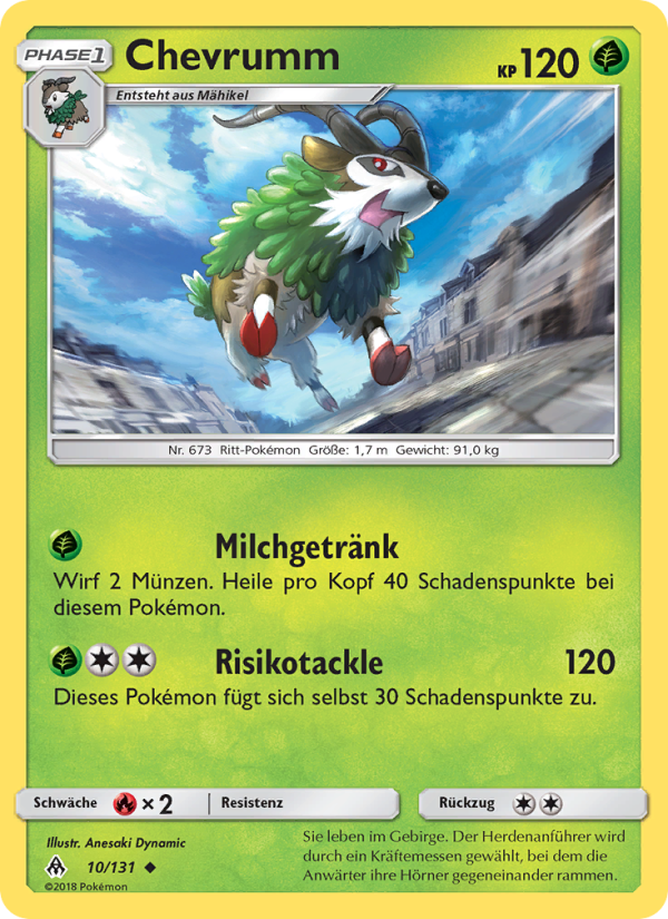 Chevrumm 10 — Grauen Der Lichtfinsternis (German Pokémon TCG card)