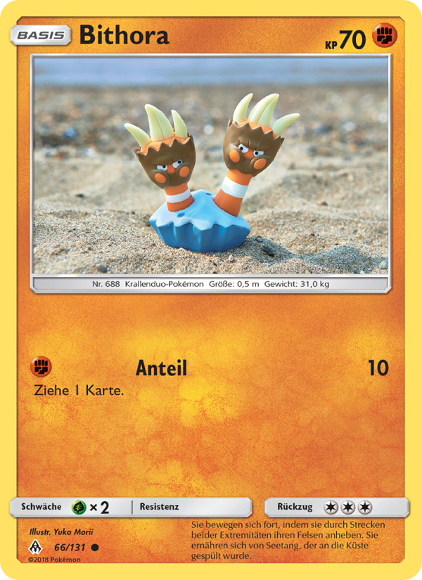 Bithora 66 — Grauen Der Lichtfinsternis (German Pokémon TCG card)