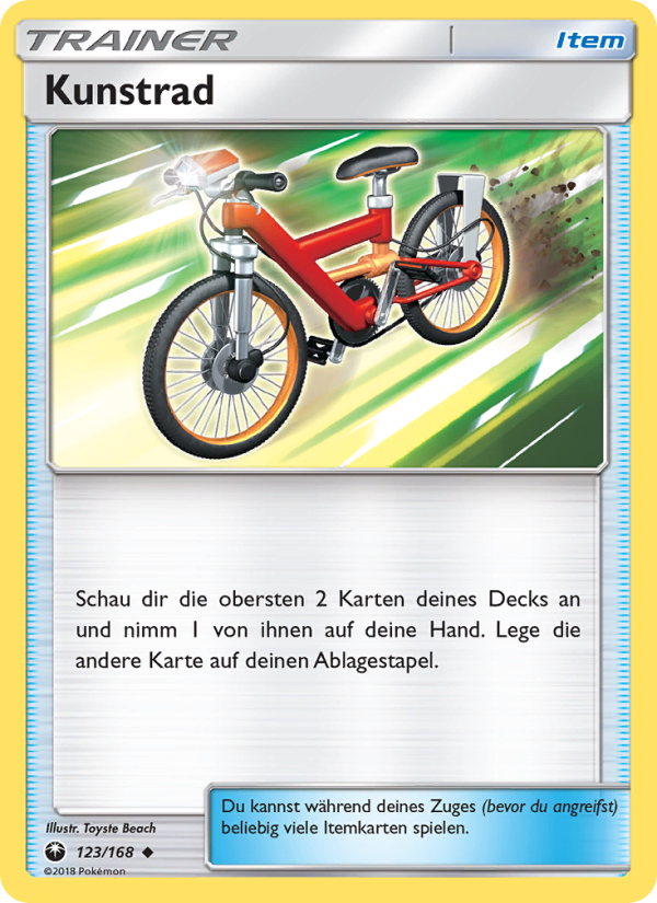 Kunstrad 123 — Celestial Storm (German Pokémon TCG card)