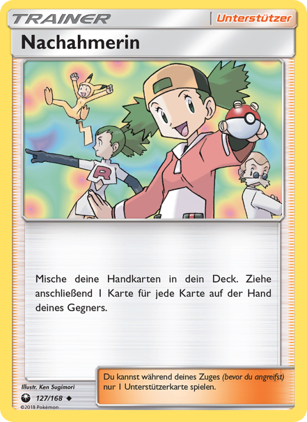 Nachahmerin 127 — Celestial Storm (German Pokémon TCG card)