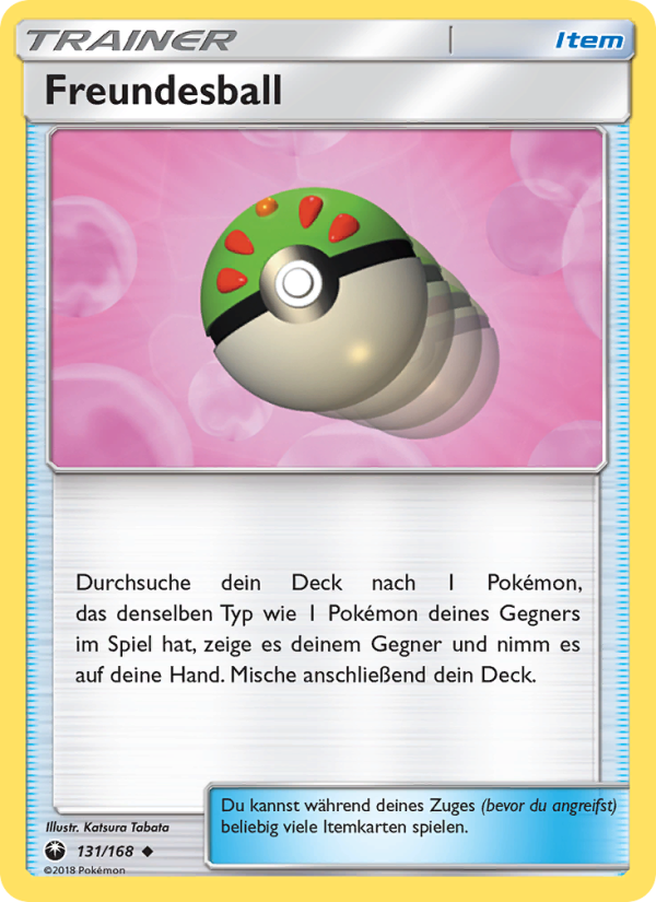 Freundesball 131 — Celestial Storm (German Pokémon TCG card)