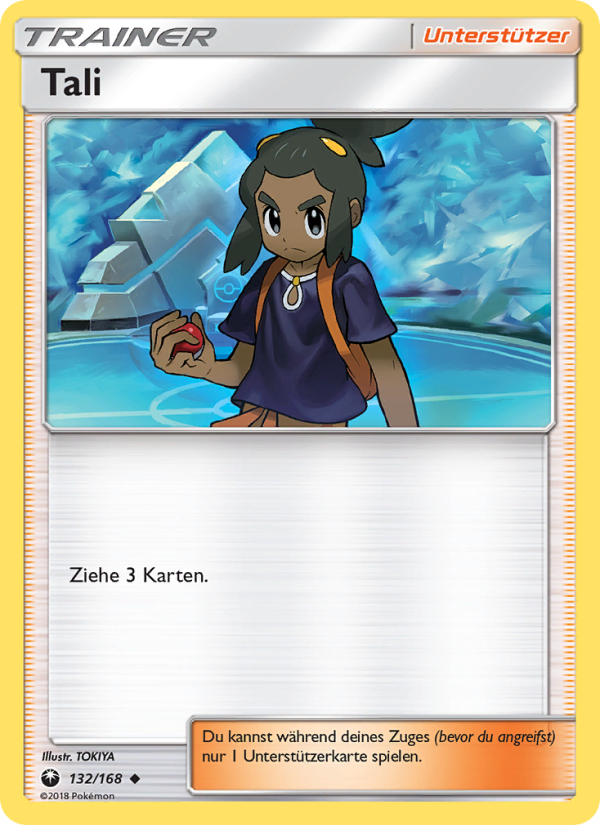 Tali 132 — Celestial Storm (German Pokémon TCG card)