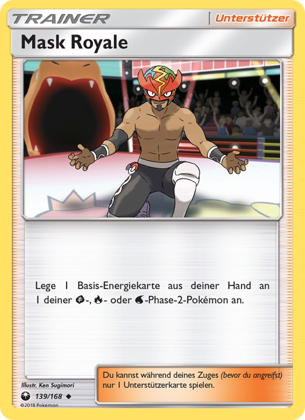 Mask Royale 139 — Celestial Storm (German Pokémon TCG card)