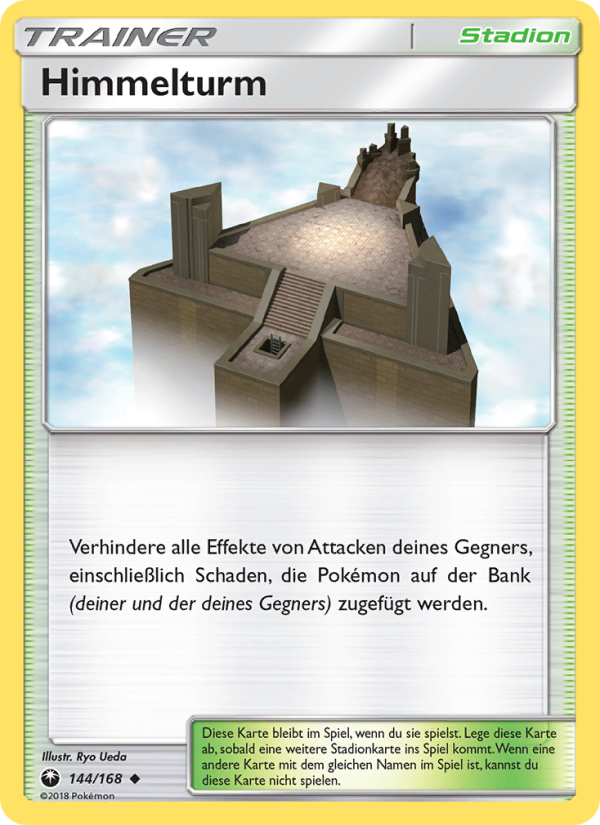 Himmelturm 144 — Celestial Storm (German Pokémon TCG card)