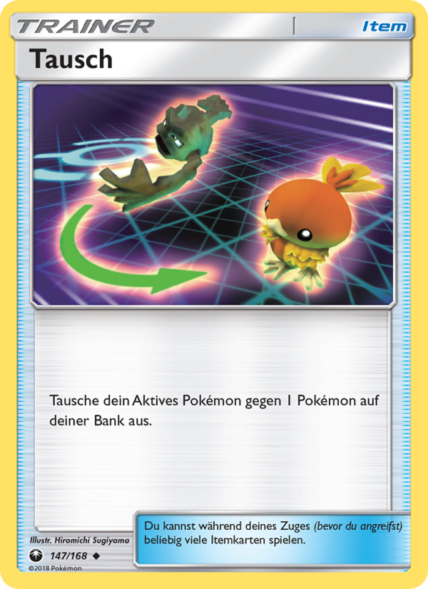 Tausch 147 — Celestial Storm (German Pokémon TCG card)