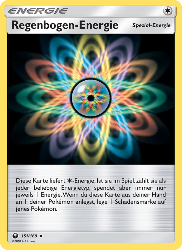 Regenbogen-Energie 151 — Celestial Storm (German Pokémon TCG card)