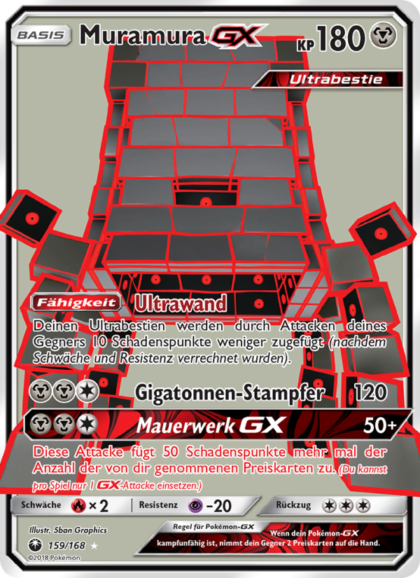 Muramura GX 159 — Celestial Storm (German Pokémon TCG card)