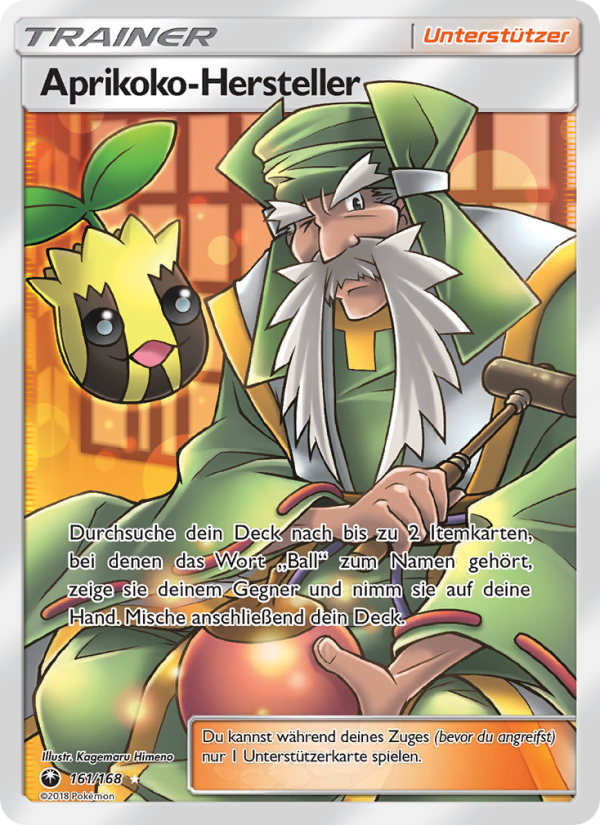 Aprikoko-Hersteller 161 — Celestial Storm (German Pokémon TCG card)