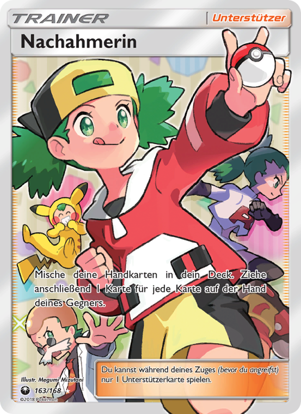 Nachahmerin 163 — Celestial Storm (German Pokémon TCG card)