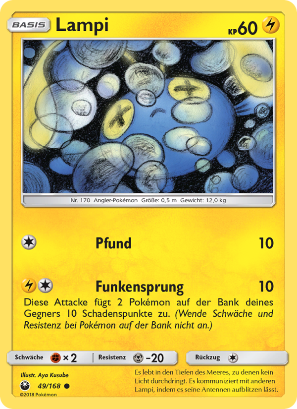 Lampi 49 — Celestial Storm (German Pokémon TCG card)