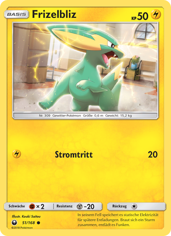 Frizelbliz 51 — Celestial Storm (German Pokémon TCG card)