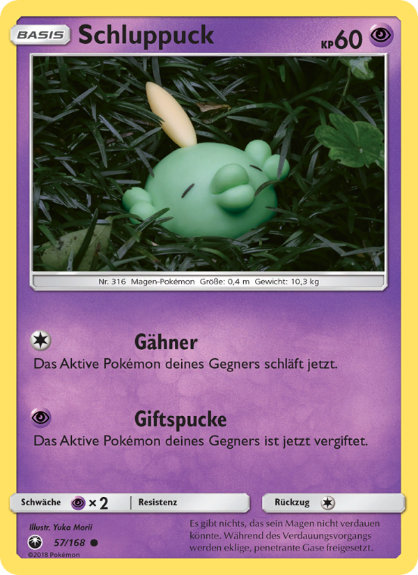 Schluppuck 57 — Celestial Storm (German Pokémon TCG card)