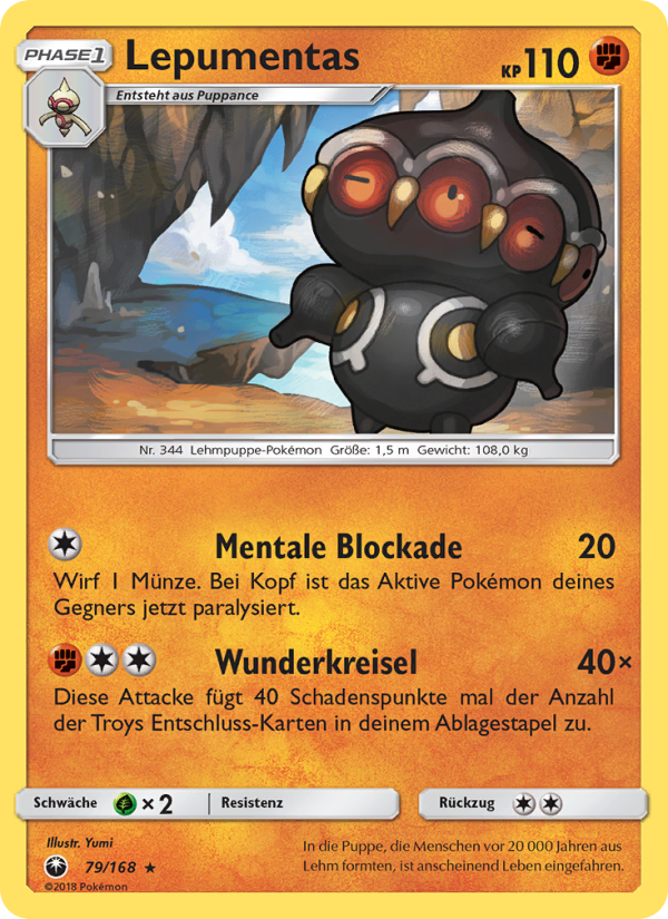 Lepumentas 79 — Celestial Storm (German Pokémon TCG card)