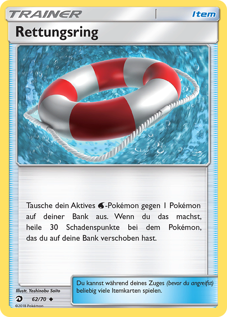 Rettungsring 62 — Majestät Der Drachen (German Pokémon TCG card)