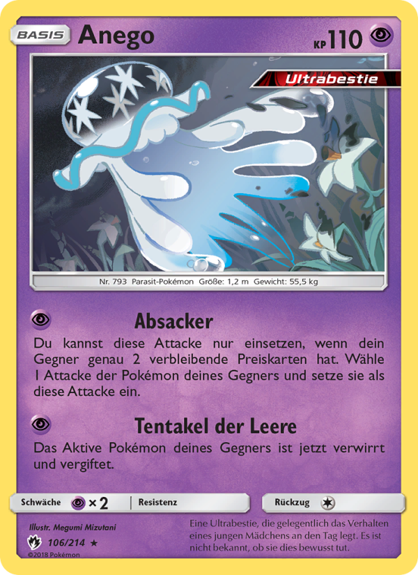 Anego 106 — Lost Thunder (German Pokémon TCG card)