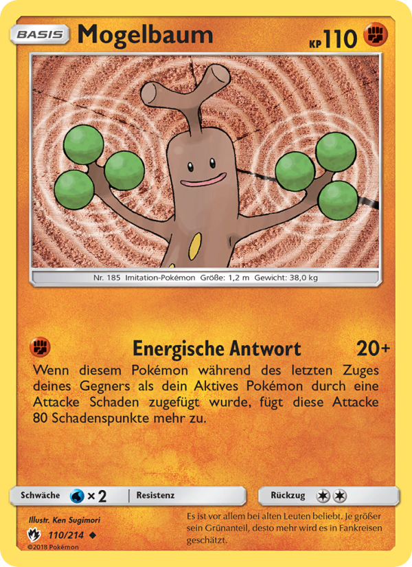 Mogelbaum 110 — Lost Thunder (German Pokémon TCG card)