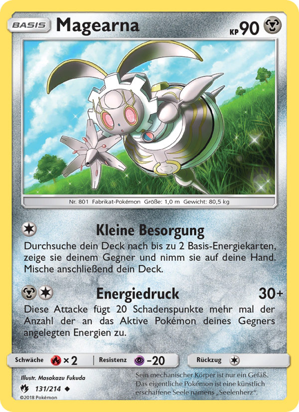 Magearna 131 — Lost Thunder (German Pokémon TCG card)
