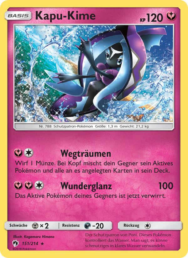 Kapu-Kime 151 — Lost Thunder (German Pokémon TCG card)
