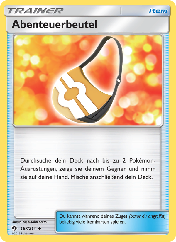 Abenteuerbeutel 167 — Lost Thunder (German Pokémon TCG card)