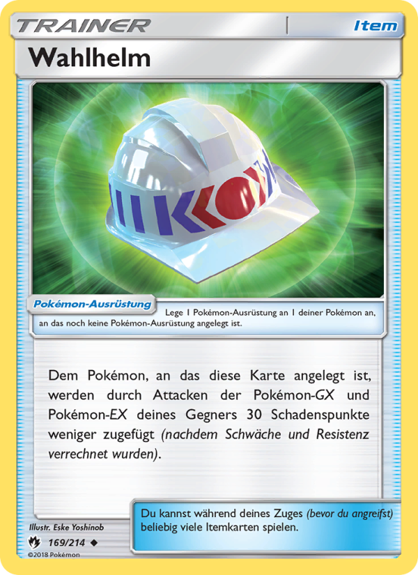 Wahlhelm 169 — Lost Thunder (German Pokémon TCG card)
