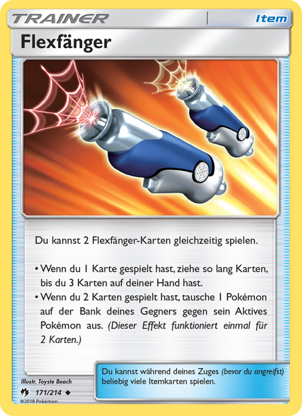 Flexfänger 171 — Lost Thunder (German Pokémon TCG card)