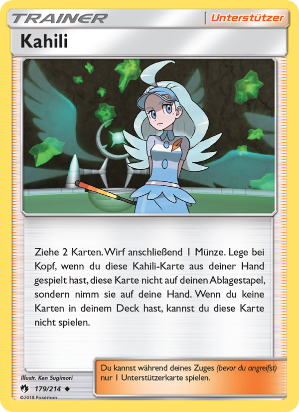 Kahili 179 — Lost Thunder (German Pokémon TCG card)