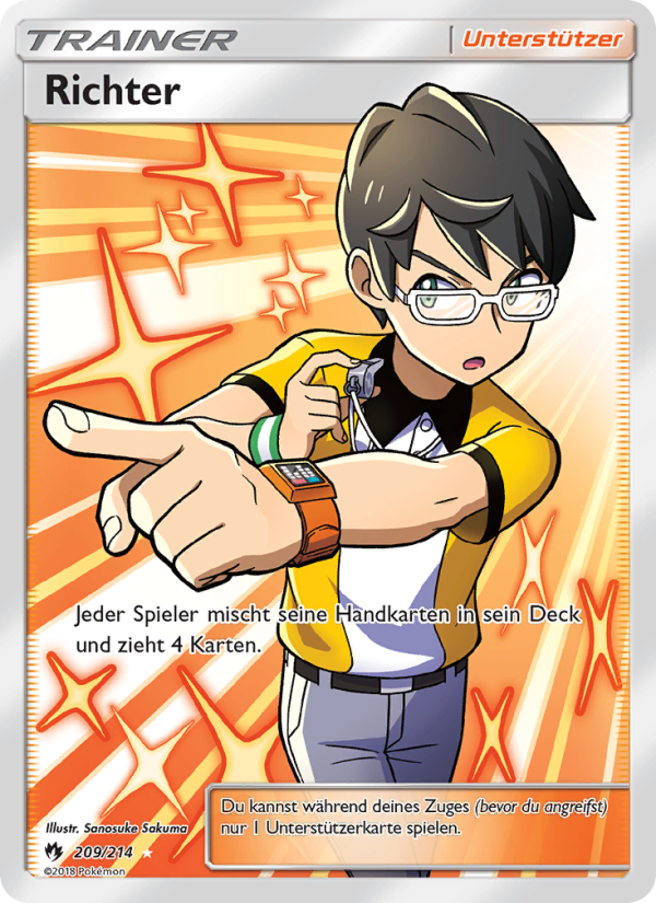 Richter 209 — Lost Thunder (German Pokémon TCG card)