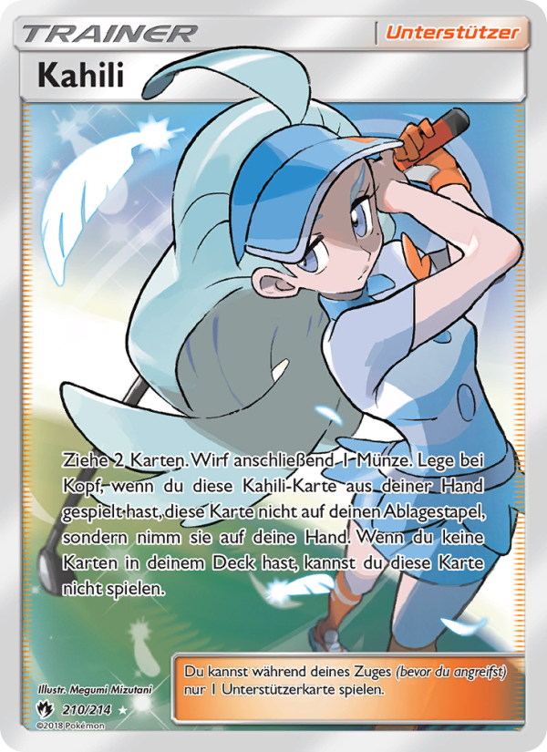 Kahili 210 — Lost Thunder (German Pokémon TCG card)