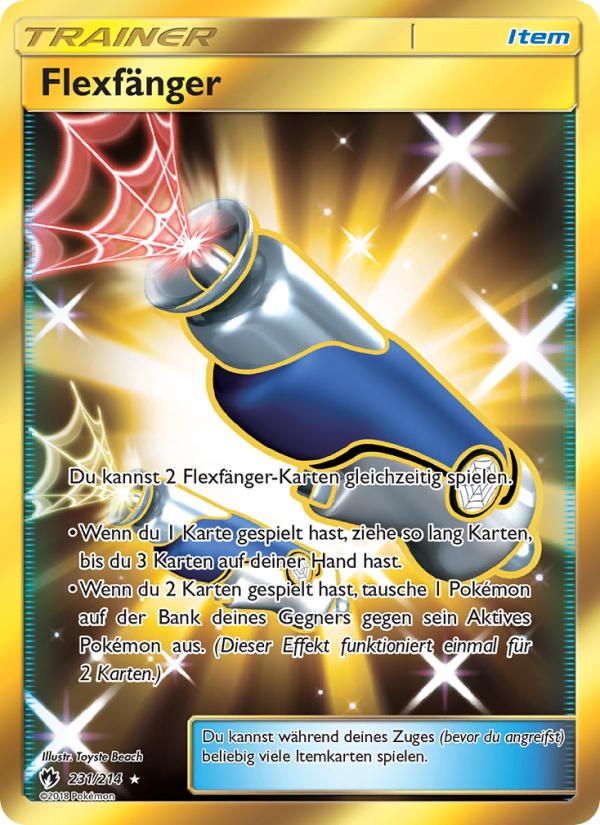 Flexfänger 231 — Lost Thunder (German Pokémon TCG card)