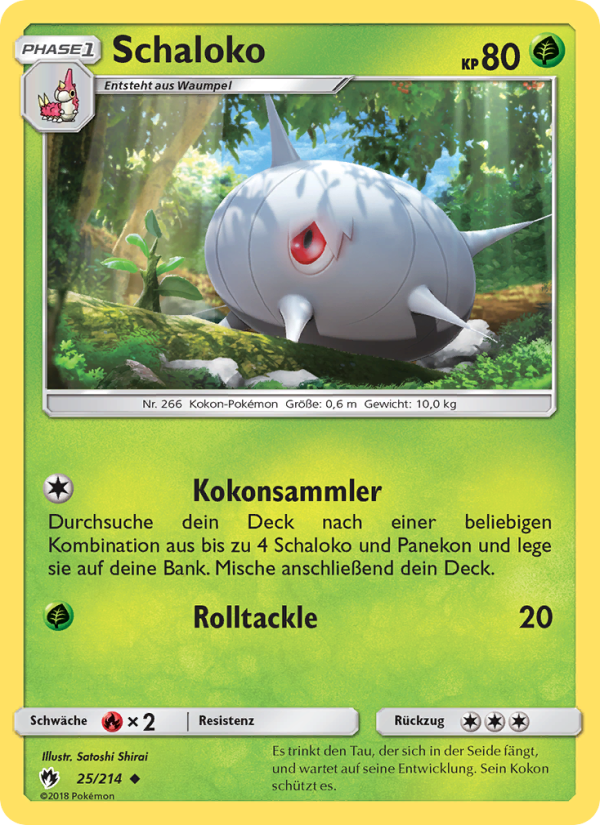 Schaloko 25 — Lost Thunder (German Pokémon TCG card)