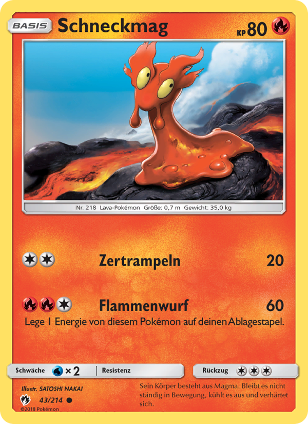 Schneckmag 43 — Lost Thunder (German Pokémon TCG card)